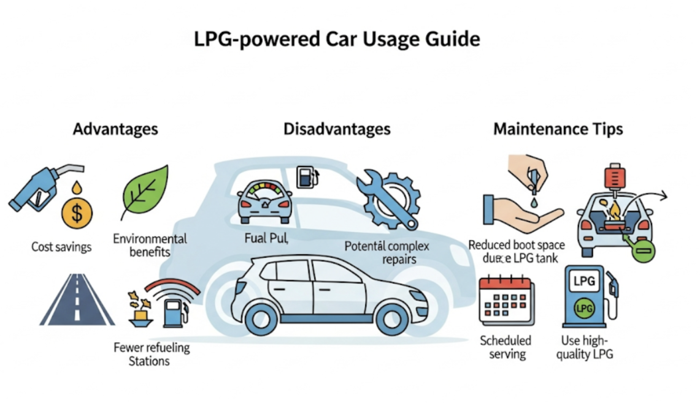 LPG'li Araç Kullanım Rehberi: Avantajları, Dezavantajları ve Bakım İpuçları
