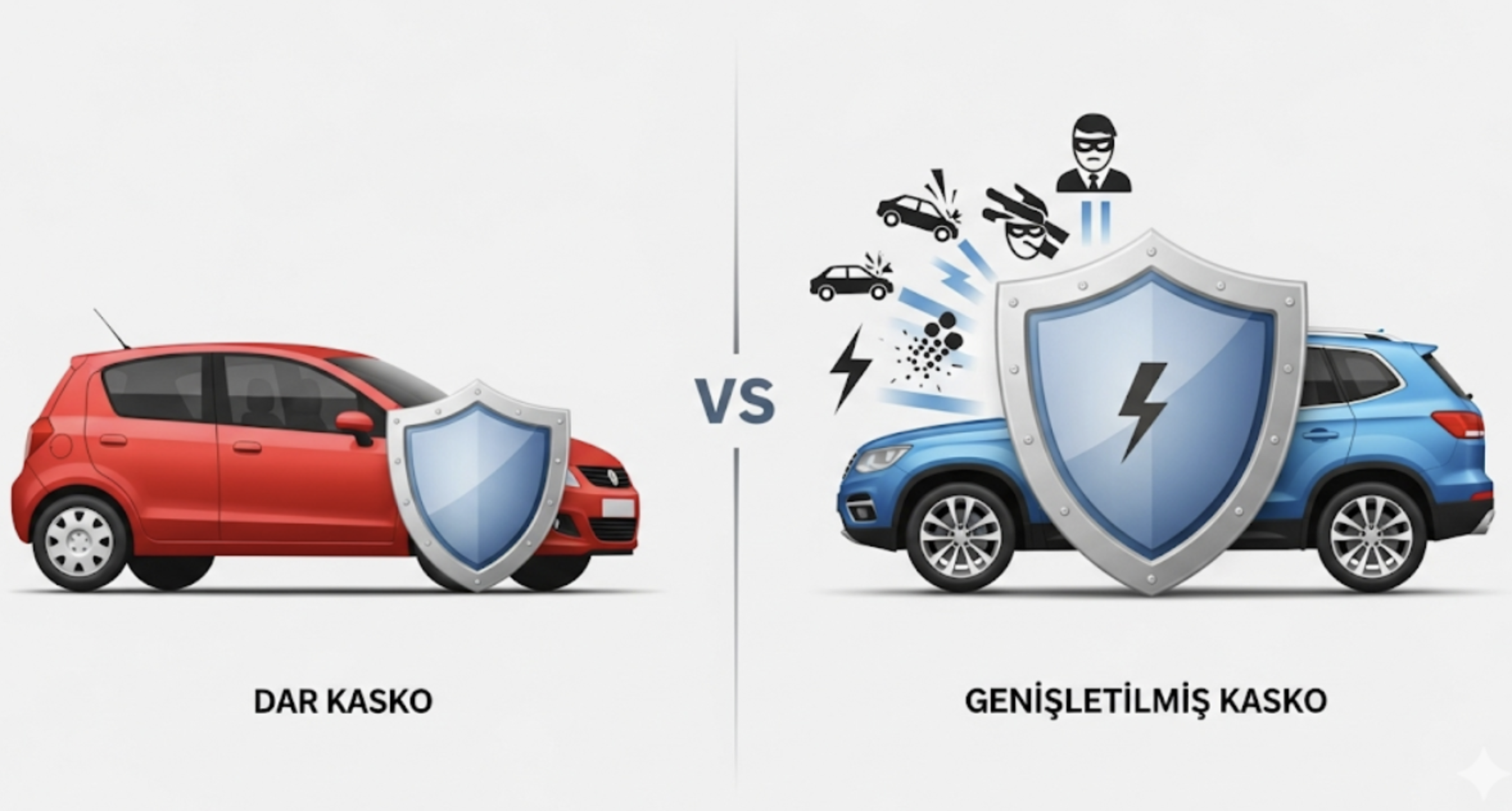 Aracınız İçin Hangi Sigorta Daha Önemli? Dar Kasko ve Genişletilmiş Kasko Farkları