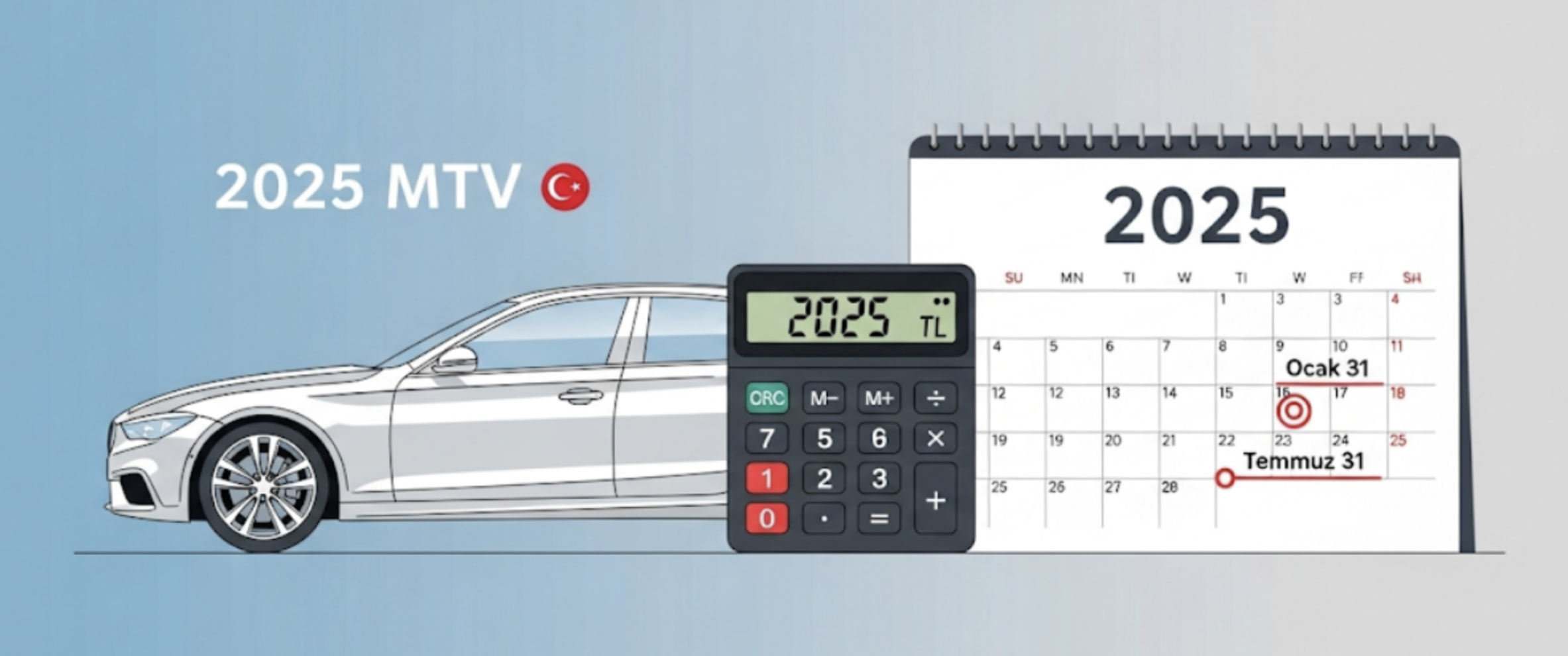 2025 Motorlu Taşıtlar Vergisi (MTV) Hesaplama ve Ödeme Takvimi: Araç Sahiplerinin Bilmesi Gereken Her Şey