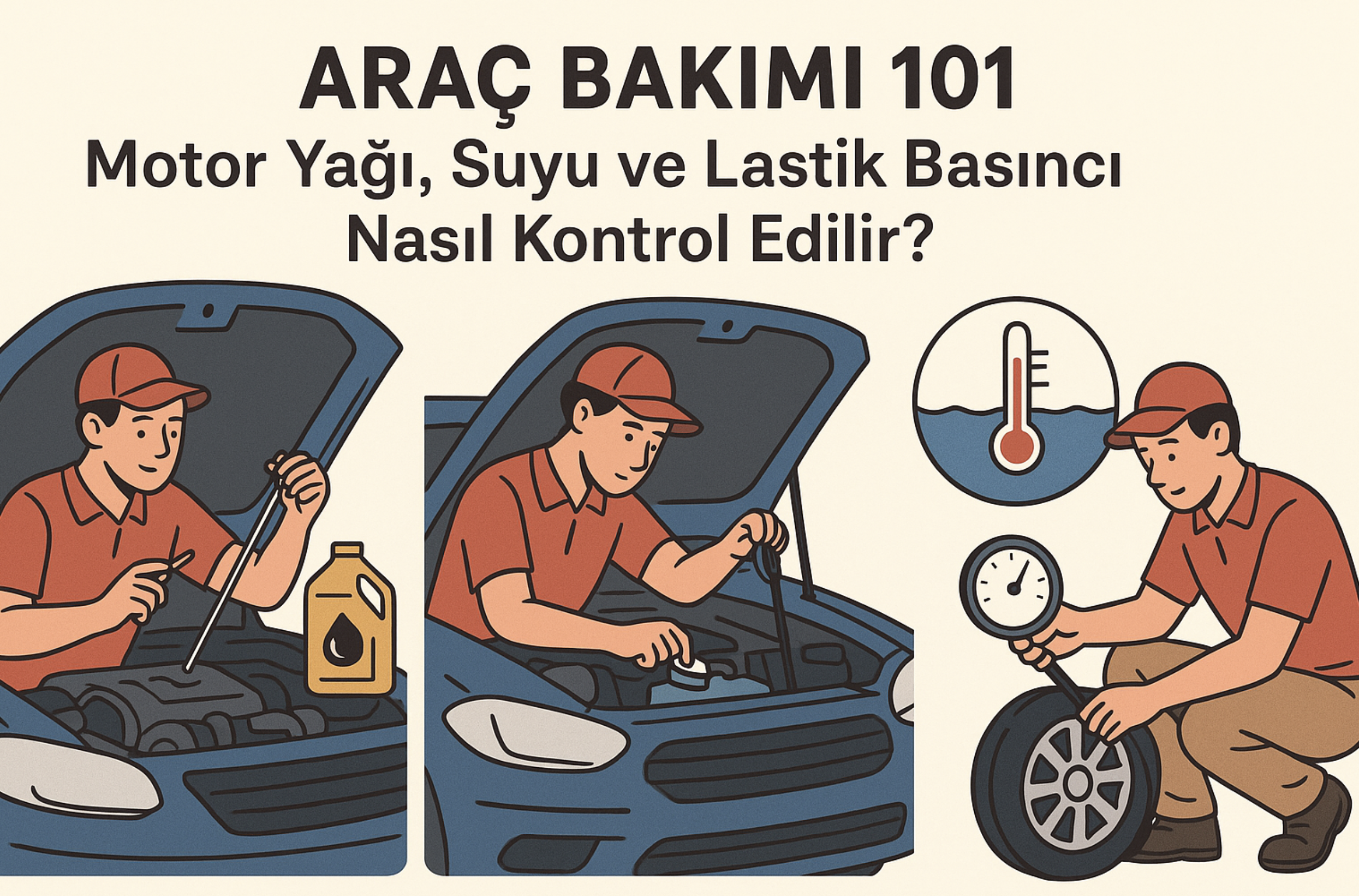 Soğutma suyu ve antifriz kontrolü