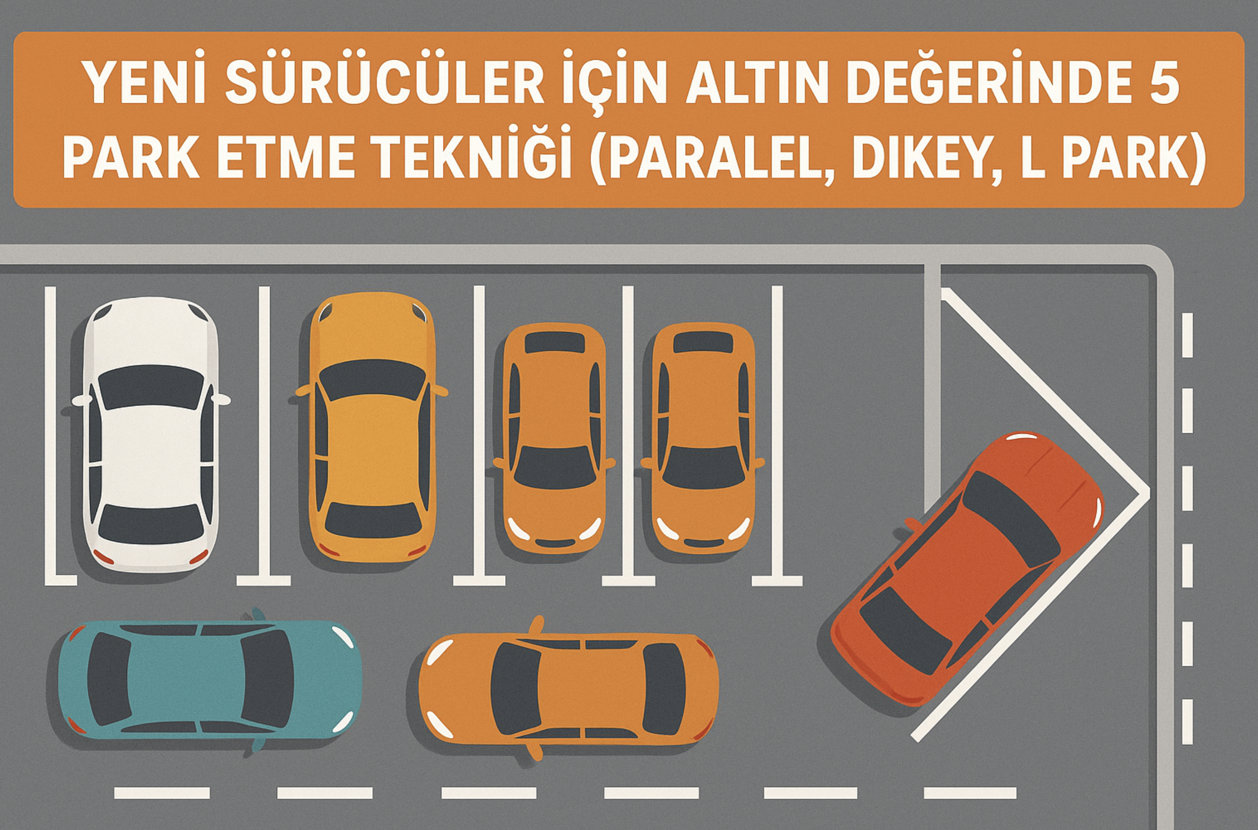 L park (garaja geri geri girme) görseli